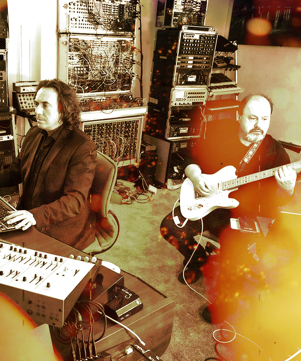 Thorsten and Steve in studio