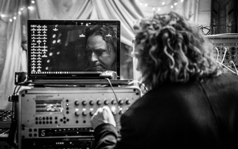 Rothery and Thorsten in studio